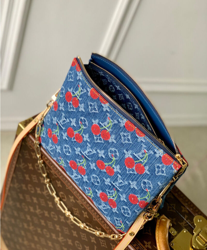 Louis Vuitton x Takashi Murakami Coussin PM M14978 Blue